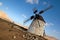 Spanish windmill in Fuerteventura