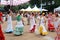 Spanish women flamenco dancing, Marbella.