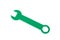 Spanner plastic green