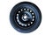 spare rubber tire isolated