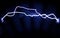 Spark electrical dischargeÑŽ The trajectory of a spark electric discharge.