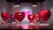 Spark Love with Glittering Heart Balloons