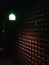 Sparking wine in bottles in cellar cave basement aging fermentation