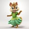 Sparklecore Alvin And The Chipmunks Character In Vray Tracing Style