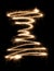 Sparkler spiral