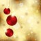 Sparkling Christmas Crystal Ball Background