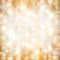 Sparkling golden Christmas party lights background