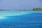 Sparkling lagoon in the south pacific, Moorea