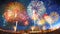 Sparkling Night: The magnificent fireworks display on New Year\\\'s Eve