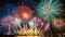 Sparkling Night: The magnificent fireworks display on New Year\\\'s Eve