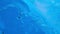 Sparkling overflowing blue transparent water in hot tub or swimming pool. Video banner full HD resolution. Decorative