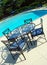 Sparkling Pool Metal Furniture