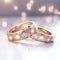 A Sparkling Promise: Glittering Wedding Bands