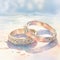 A Sparkling Promise: Glittering Wedding Bands