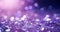 Sparkling in Purple: The Glittering Background That Will Leave You Mesmerized!