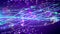 Sparkling spirals in dark violet space