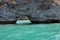 Sparkling Turquoise Water and A View of a Cliff