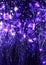 Sparkly purple explosion fireworks celebration concept background