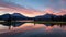 Sparks Lake Summer Sunset