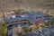 SPARKS, NEVADA, UNITED STATES - Dec 17, 2020: Entrance to Wild Horse Saloon legal brothel