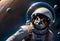 Sparrow Astronaut in Space