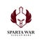 Spartan Logo Vector, Sparta Helmet