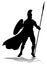 Spartan Silhouette Gladiator Trojan Greek Warrior