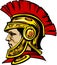 Spartan / Trojan Mascot Logo