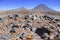 Spartan volcanic landscape of the Atacama Desert