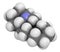 Sparteine scotch broom alkaloid molecule. 3D rendering. Atoms are represented as spheres with conventional color coding: hydrogen