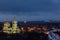 Spaso-Preobrazhensky Cathedral in the early morning, illuminated