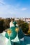 Spaso-Preobrazhensky Monastery in Yaroslavl, Russia abstract decorative architectural belfry details