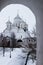 Spaso-Priluckiy monastery in winter. Vologda.