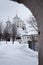 Spaso-Priluckiy monastery in winter. Vologda.