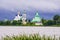 Spaso-Yakovlevsky Monastery in Rostov. View from Lake Nero