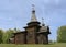 Spaso-Zashiverskaya Church built of wood without a single nail in 1600 in Siberia, Russia