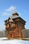 The Spasskaya Savior`s tower of Ilimsk Stockaded town, 1667 year built