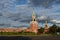 The Spasskaya Tower of The Kremlin Wall on Red Square in Moscow, Russia