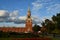 The Spasskaya Tower of The Kremlin Wall on Red Square in Moscow, Russia