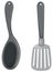 Spatula and ladle