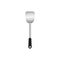 Spatula utensil, metal tool for frying with heat resistant handle. Realistic vector illustration. isoalted on white background 3/