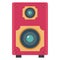 Speaker Color Vector icon which can be easily modified or edit