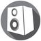 Speaker flat icon