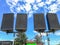 Speaker, Music Festival, Public Address System, Blue, Boxing - Sport