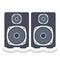 Speaker, Woofer Vector Icon that can be easily modified or edit