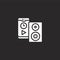 speakers icon. Filled speakers icon for website design and mobile, app development. speakers icon from filled internet of things