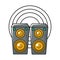 Speakers sound audio devices icon