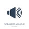 speakers volume icon in trendy design style. speakers volume icon isolated on white background. speakers volume vector icon simple