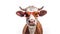 Spec-tacular Bovine: A Cow Rocking Stylish Glasses