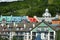 Special architecture of Mont Tremblant, Quebec, Canada